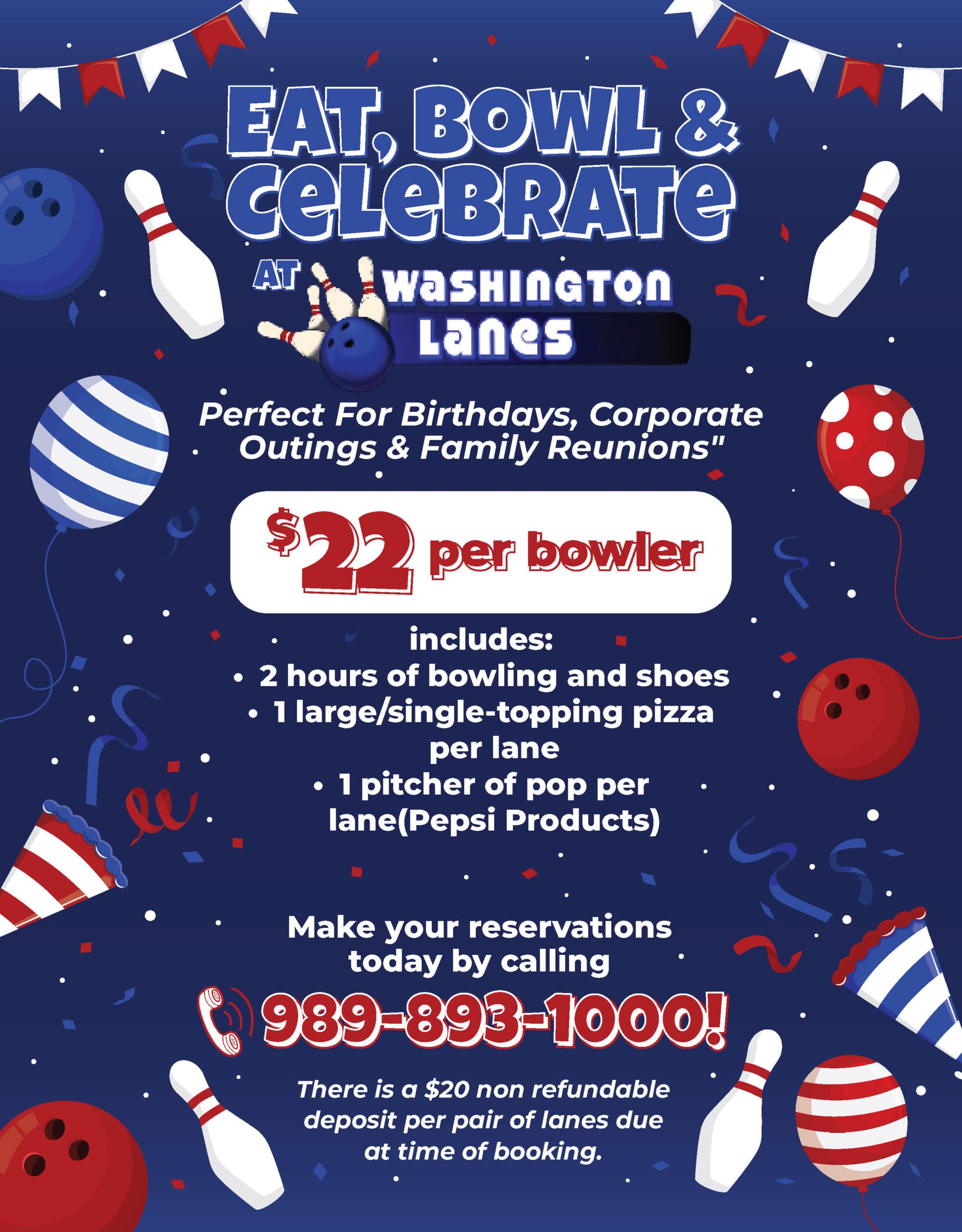 721660_Flyer_Washington Lanes Party Package Flyer